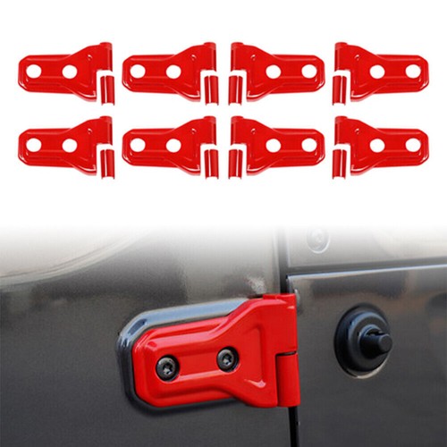 Rote türscharnierverkleidung - rote,
